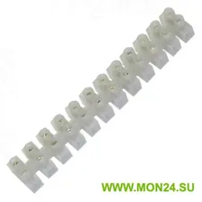 ЗВИ-3 1,0-2,5 кв.мм 12 пар (UZV3-003-04): Зажим винтовой