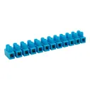 Клеммник ЗВИ 6А 12пар 6мм2 синий Rexant 10шт