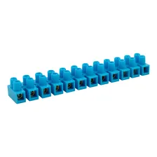 Клеммник ЗВИ 6А 12пар 6мм2 синий Rexant 10шт